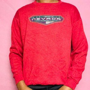 Vintage las veagas nevada crewneck sweatshirt